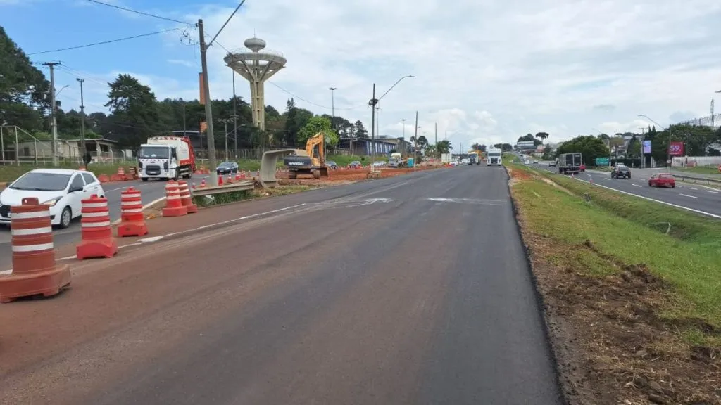 Obra em cratera da BR 277 chega ao fim concessionária libera rodovia