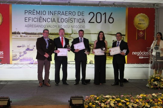 O prêmio buscou reconhecer as empresas que obtiveram o melhor desempenho na gestão logística de logística das operações de comércio exterior no aeroporto Afonso Pena