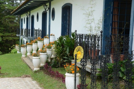 Hotel Fazenda das Araucárias funciona em antigo casarão de fazenda reformado. Foto: Divulgação