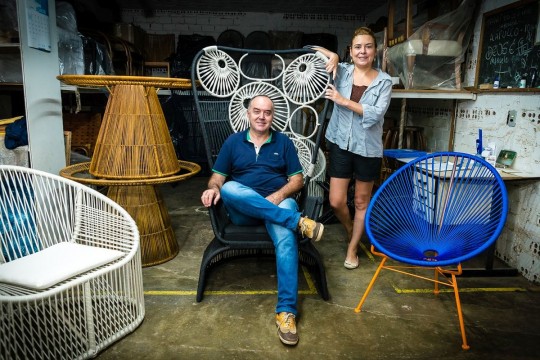 Com mais de 50 anos de história, empresa familiar de Curitiba é sucesso em todo Brasil produzindo móveis com produtos recicláveis e naturais, Foto: Priscilla Fiedler