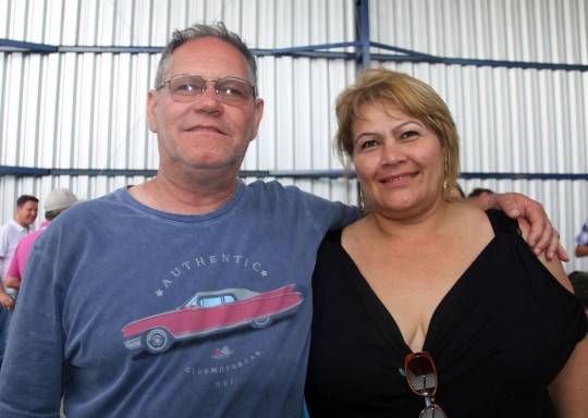 Adevaldo Baragão e sua esposa, da Baragão Veículos. Foto: Divulgação
