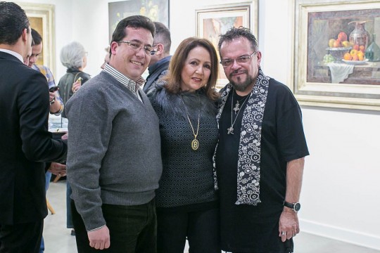 Luiz Fernando Bettega, Maria Bernardette Bettega e Celso Coppio