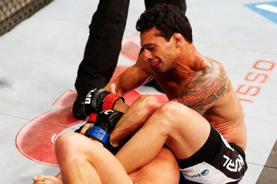 Adriano Martins possui muita experiência no MMA. Foto: Getty Images.