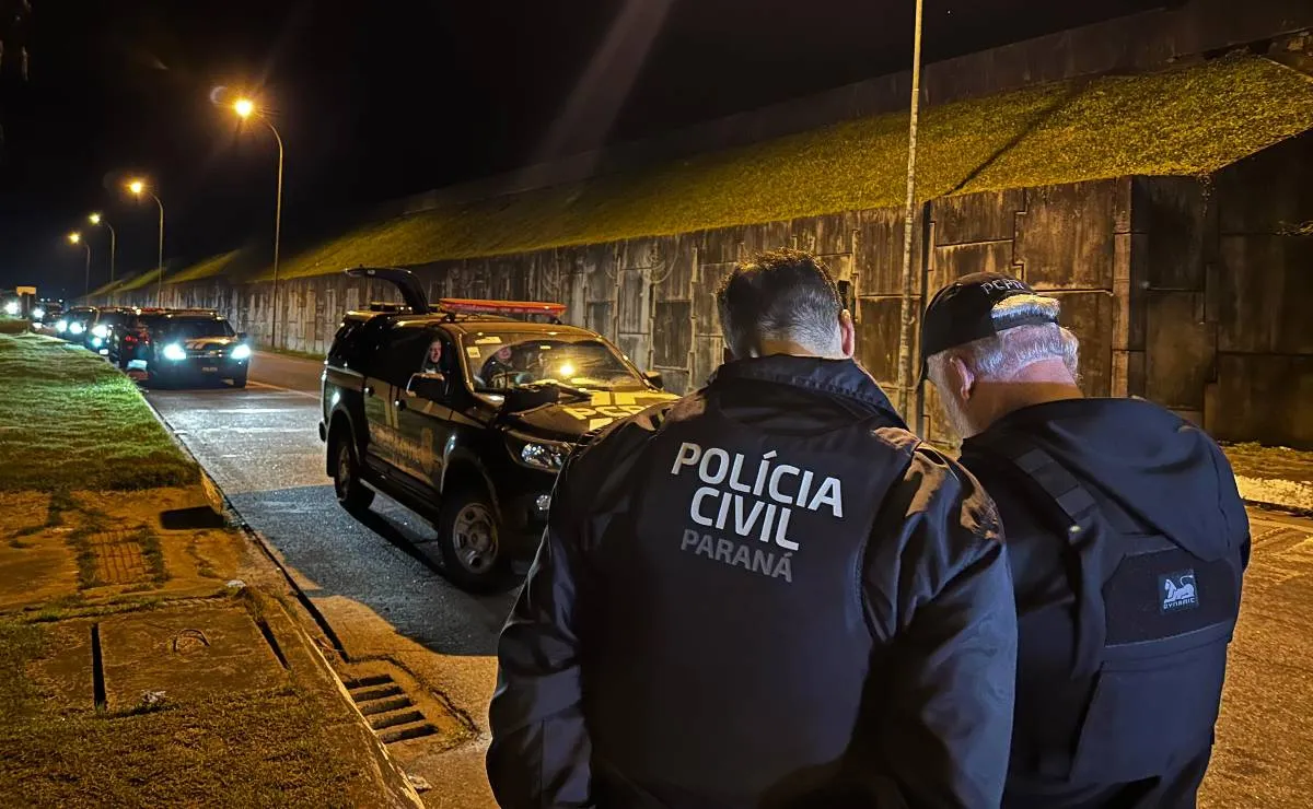 Operação gigante em Curitiba e região com 300 policiais derruba quadrilha da pesada