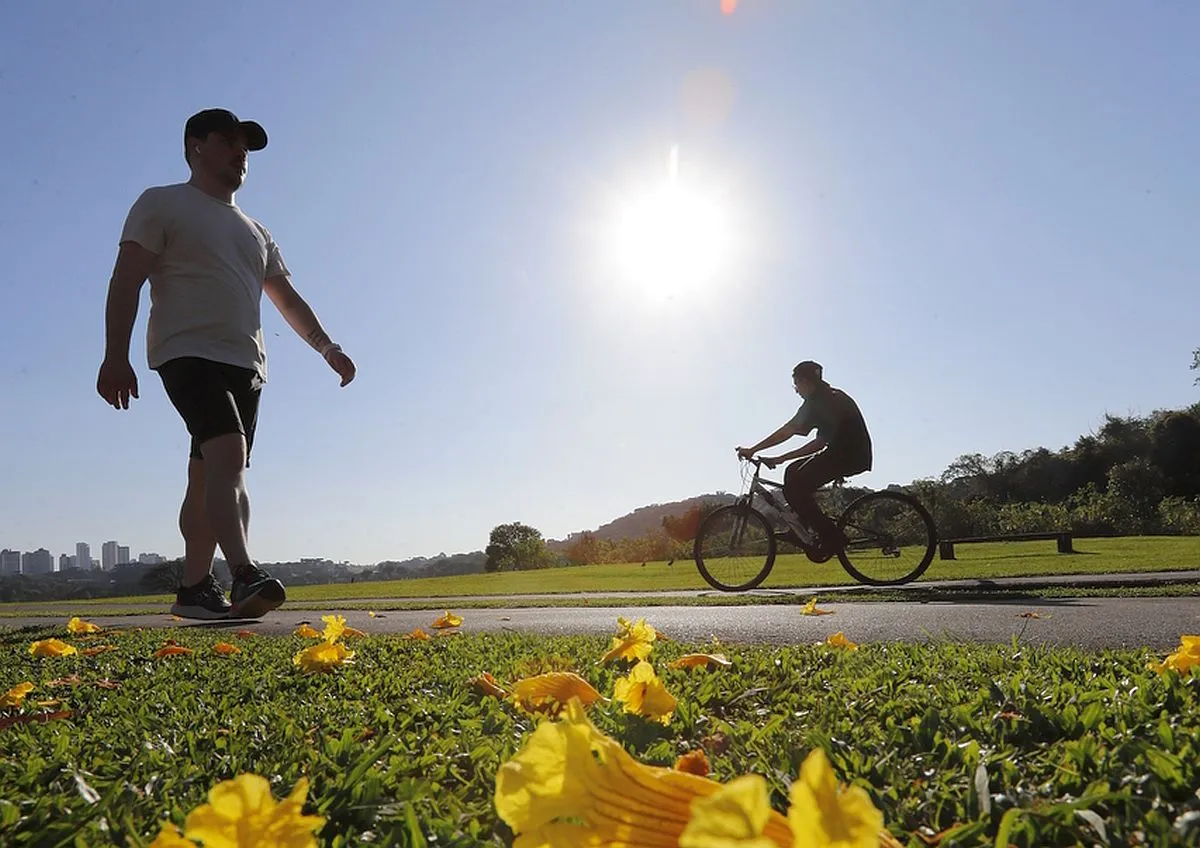 Sol é destaque em Curitiba em previsão do tempo para o início da semana