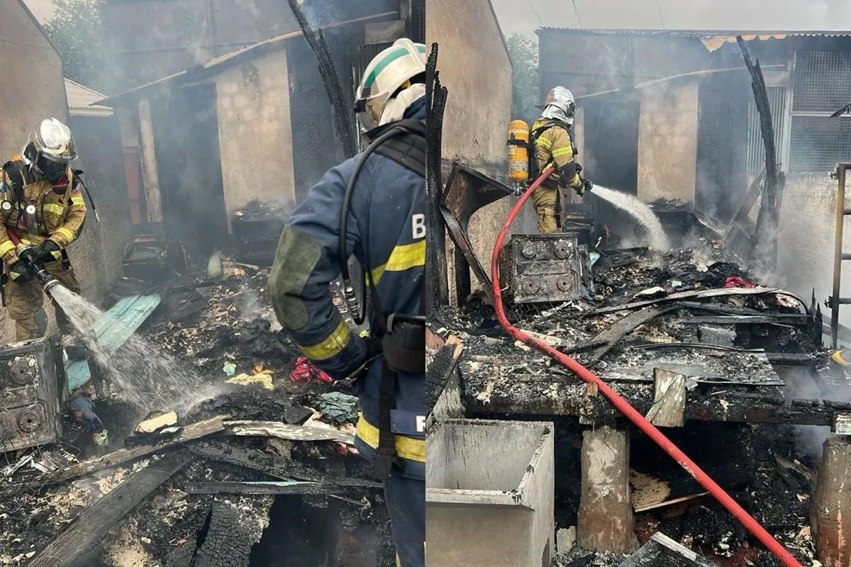 Incêndio provoca morte de cadeirante e destrói casa na Grande Curitiba