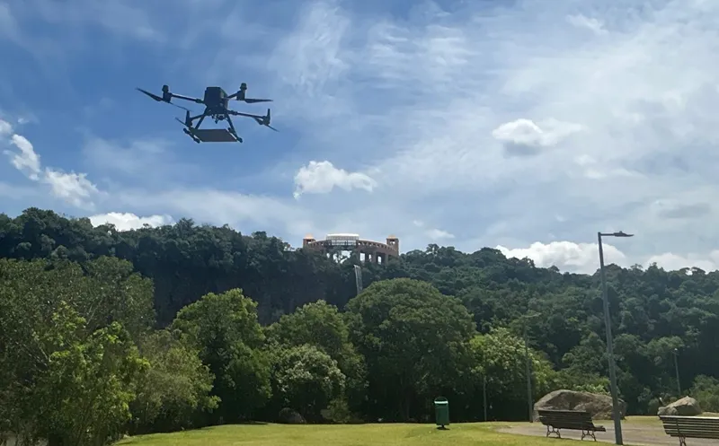 Delivery por drone será testado em Curitiba nesta quarta-feira