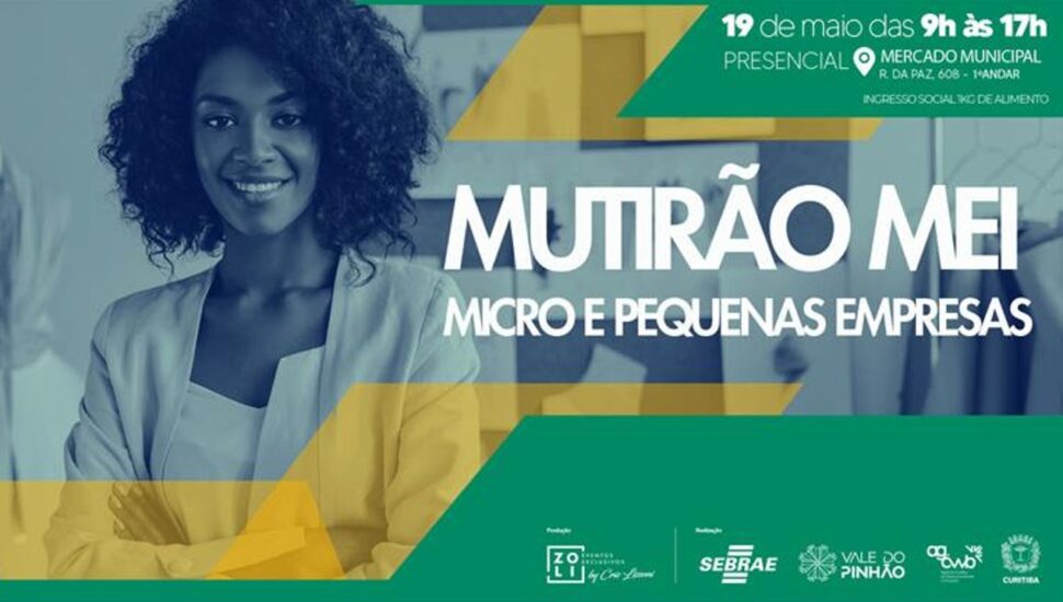 Mutirão MEI em Curitiba terá palestra com creator do TikTok Brasil e mais