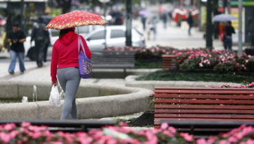 chuva em curitiba