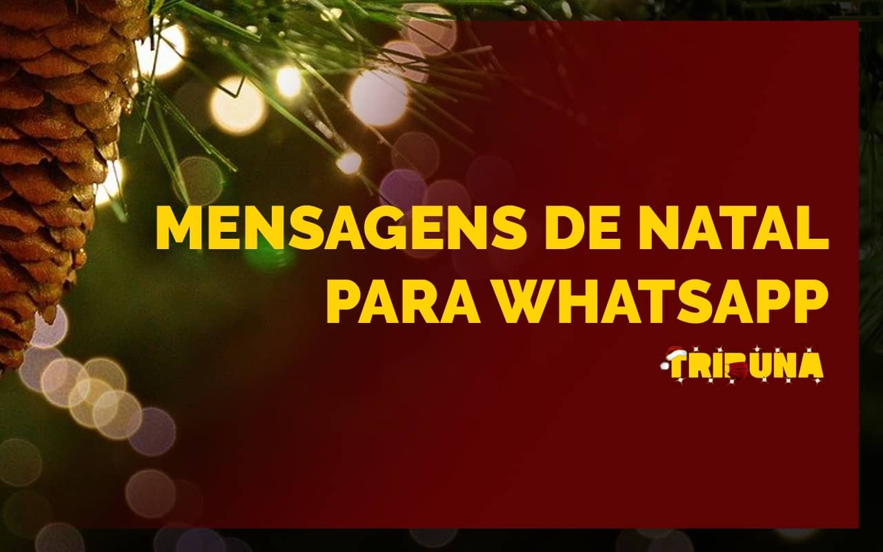 Feliz Natal! Mensagem para uma pessoa ou grupo. WhatsApp/Facebook