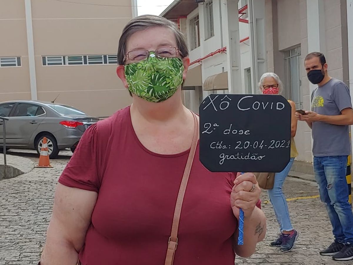 Vacinação contra a covid-19 em Curitiba