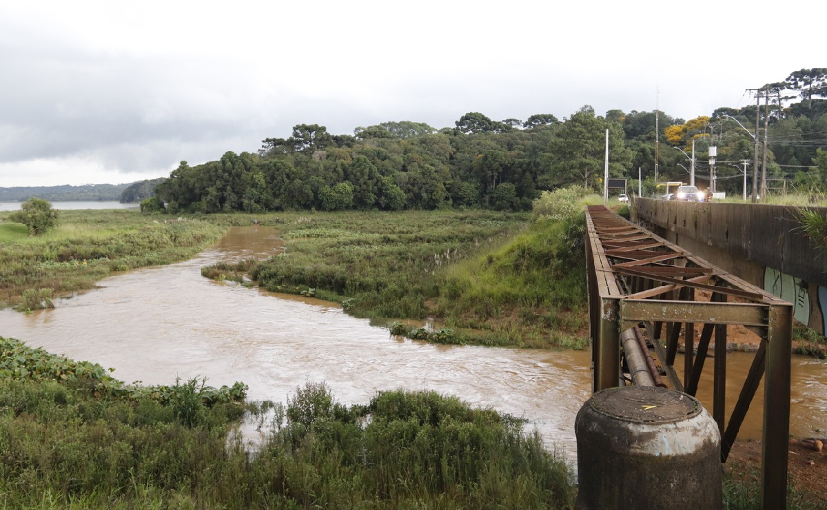 barragem do passauna, na região de Curitiba