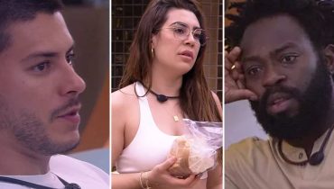 Arthur, Naiara ou Douglas? Vote na enquete e descubra quem pode ser o eliminado da semana no BBB 22.