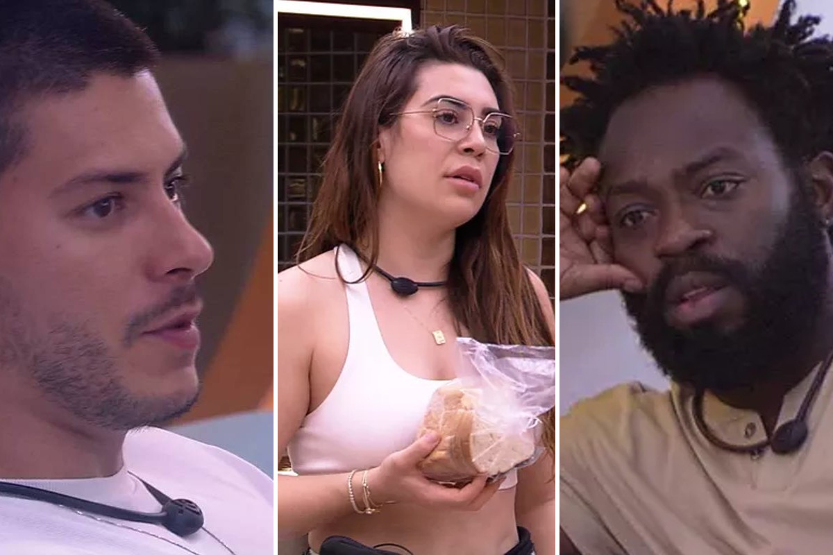 Arthur, Naiara ou Douglas? Vote na enquete e descubra quem pode ser o eliminado da semana no BBB 22.