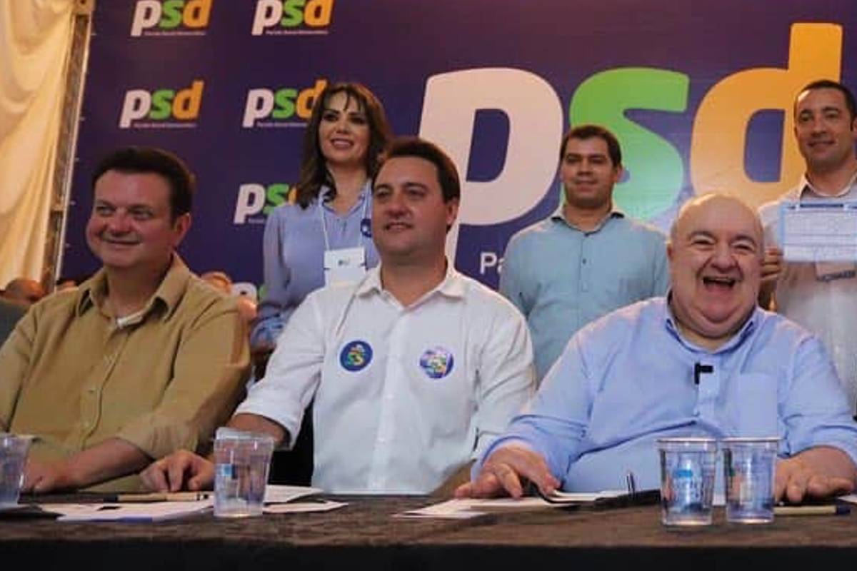 Rafael Greca, prefeito de Curitiba, agora é do PSD, de Ratinho Jr.