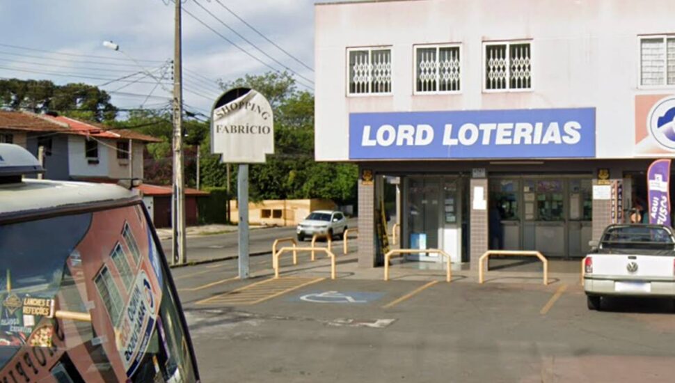 Imagem mostra a Lord Loterias, onde saiu uma das quinas da Mega Sena 2528.