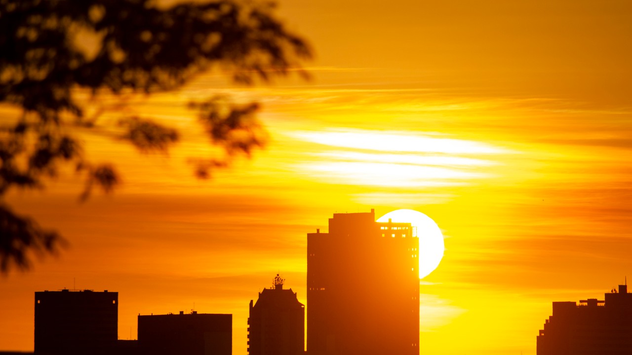 Sol em Curitiba