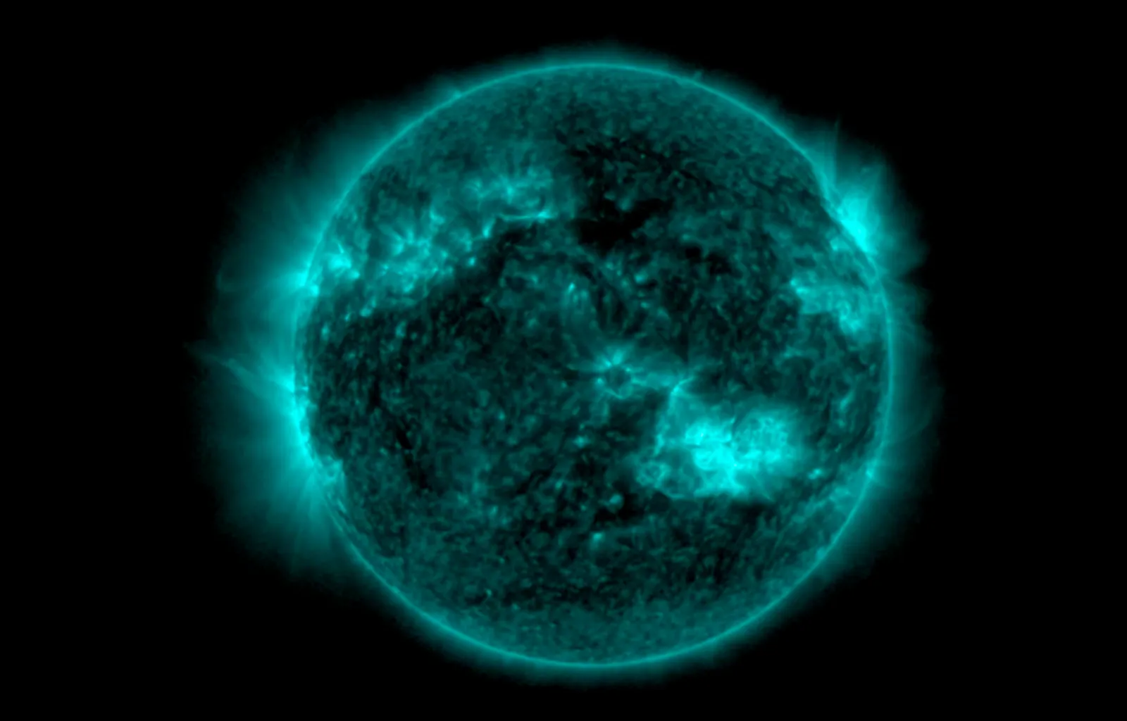 Tempestade solar atingirá a terra em maio de 2024.