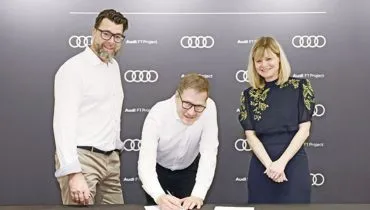 Audi e bp têm parceria estratégica de combustível sustentável para a F1