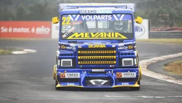 Márcio Rampon mantém liderança da sua categoria na Fórmula Truck