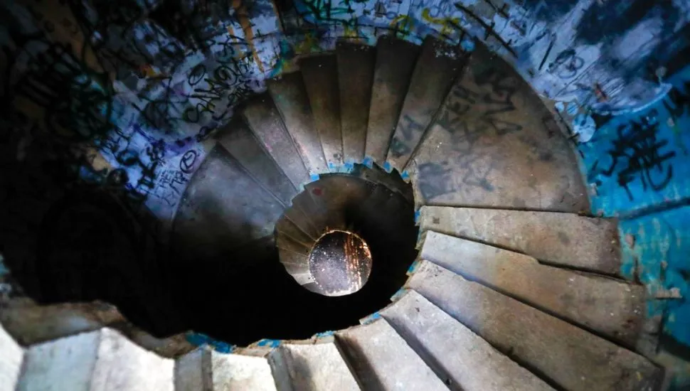 Imagem mostra detalhes de um mirante secreto no Parque Barigui, em Curitiba