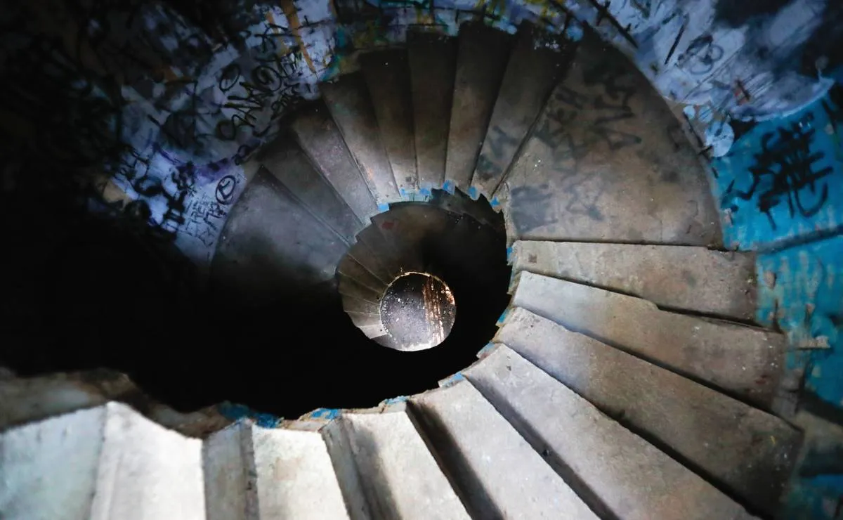 Imagem mostra detalhes de um mirante secreto no Parque Barigui, em Curitiba