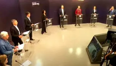 1º debate entre candidatos de Curitiba tem discussões mornas e breves alfinetadas