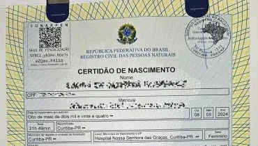 Quase mil crianças de Curitiba foram registradas sem o nome do pai em 2023