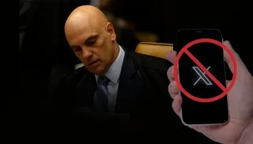 Ministro Alexandre de Moraes determina suspensão da rede social X no Brasil