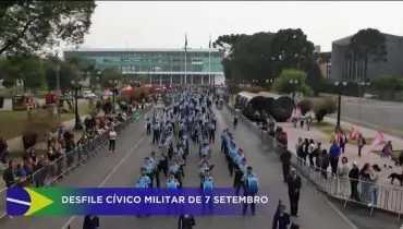 Desfile de Sete de Setembro em Curitiba ao vivo; assista!