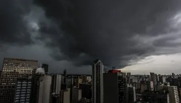 Chuva em Curitiba deve ser  intensa; Previsão indica quando o tempo vai virar