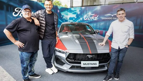 Ford doa Mustang GT para a ONG Gerando Falcões