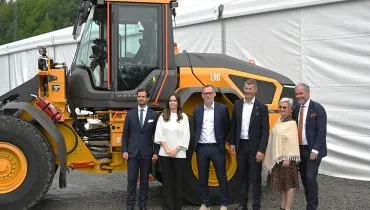 Volvo CE inaugura instalações para produção de carregadeiras elétricas