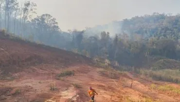 Bombeiros reforçam alerta de combate a incêndios florestais