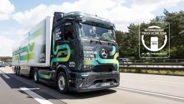 Mercedes-Benz eActros 600 é eleito “Caminhão do Ano”