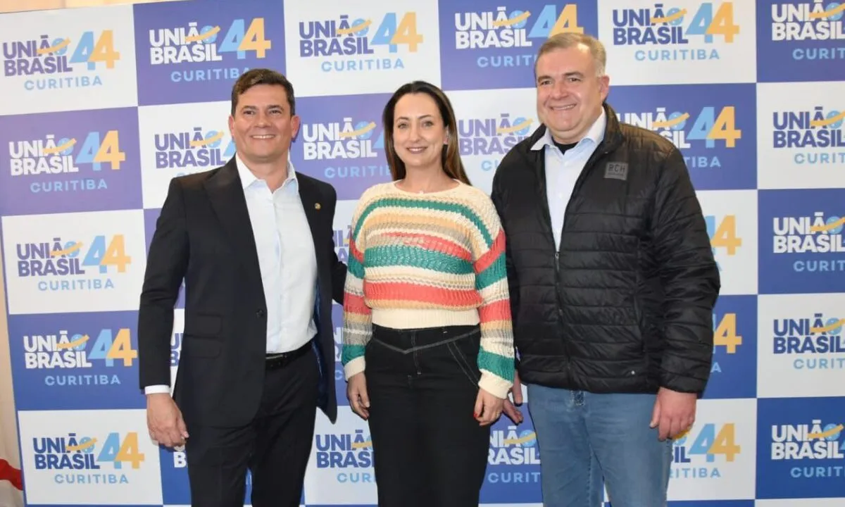 Na foto, Sergio Moro, Rosângela Moro e Ney Leprevost