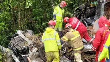 Motorista de carreta envolvida em acidente na BR-376 alega sequência de falhas mecânicas