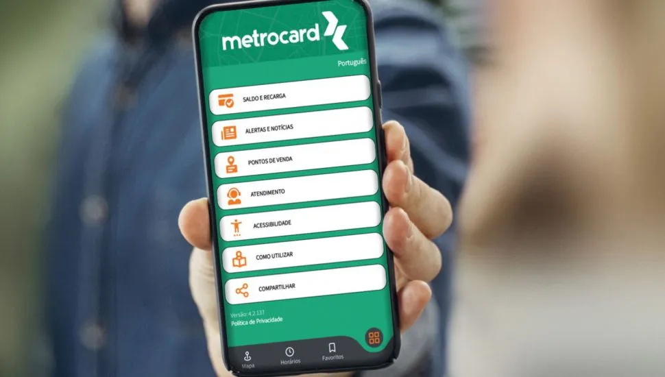 Metrocard App é essencial para o passageiro de transporte coletivo da Região Metropolitana de Curitiba. Foto: Arquivo/Metrocard