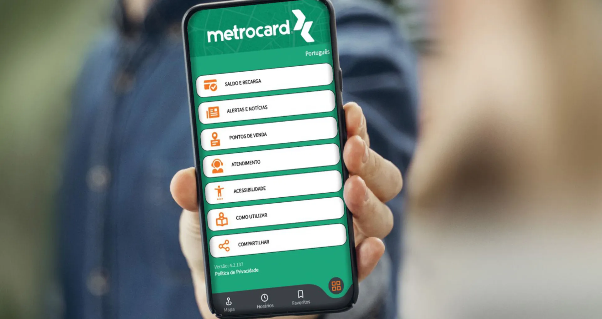 Metrocard App é essencial para o passageiro de transporte coletivo da Região Metropolitana de Curitiba. Foto: Arquivo/Metrocard