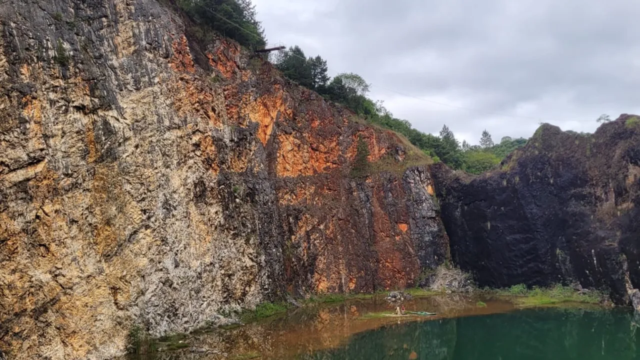 Parque da Lagoa Azul, em Campo Magro.