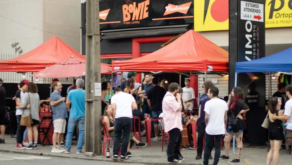 Bar The Bowie, em Curitiba.