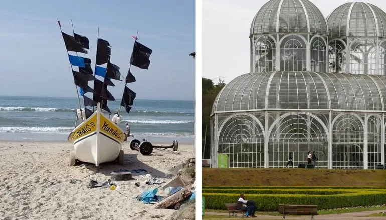 Sol ‘escondido’ e nuvens predominam no feriadão prolongado no Litoral e Curitiba