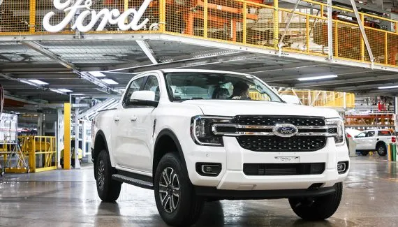 Ford vai aumentar em 15% a produção da Ranger em 2025