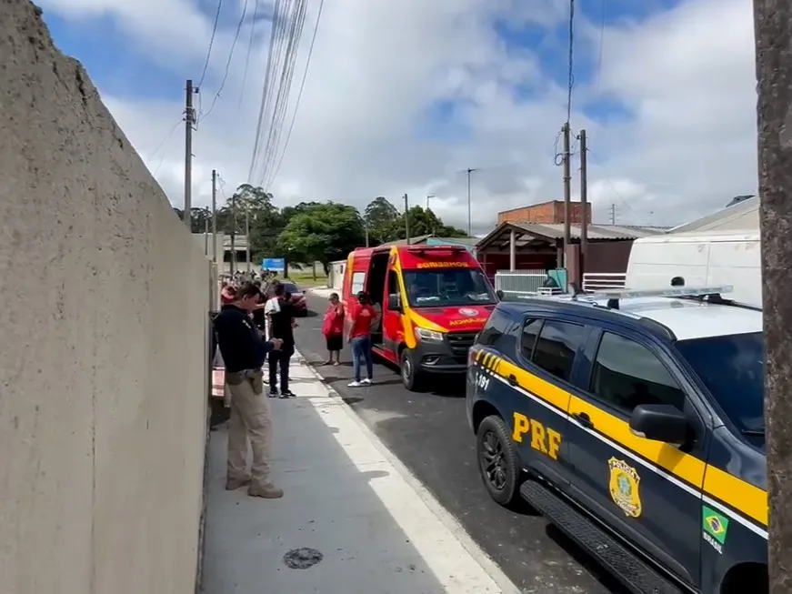 Confronto com a PRF em Fazenda Rio Grande, na RMC.