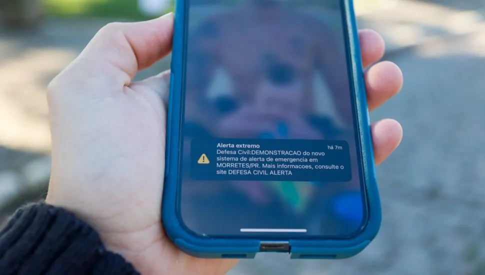 Novo sistema de alerta da Defesa Civil passa a funcionar no Paraná.