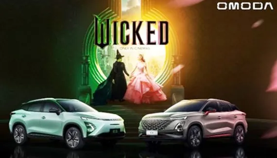 Omoda & Jaecoo e Universal parceiras para promover Wicked