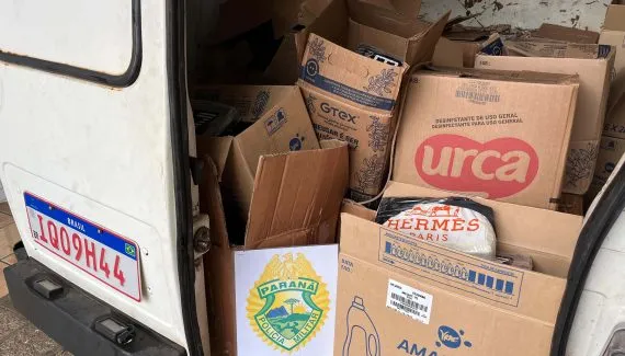 Meia tonelada de cocaína é abandonada em furgão na RMC