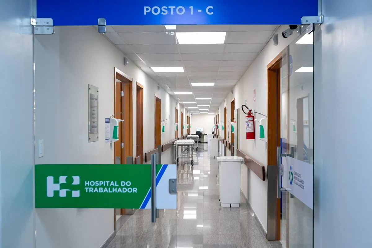 Novo Centro Cirúrgico e nova ala de enfermaria do Hospital do Trabalhador (HT).