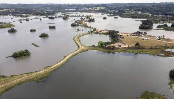 Curitiba vai ganhar novo parque alagável para enfrentar mudanças climáticas