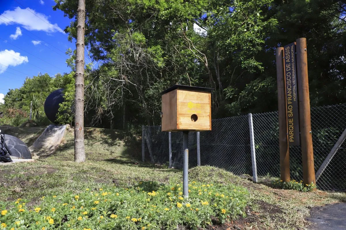 Jardim de mel no novo Parque São Francisco de Assis